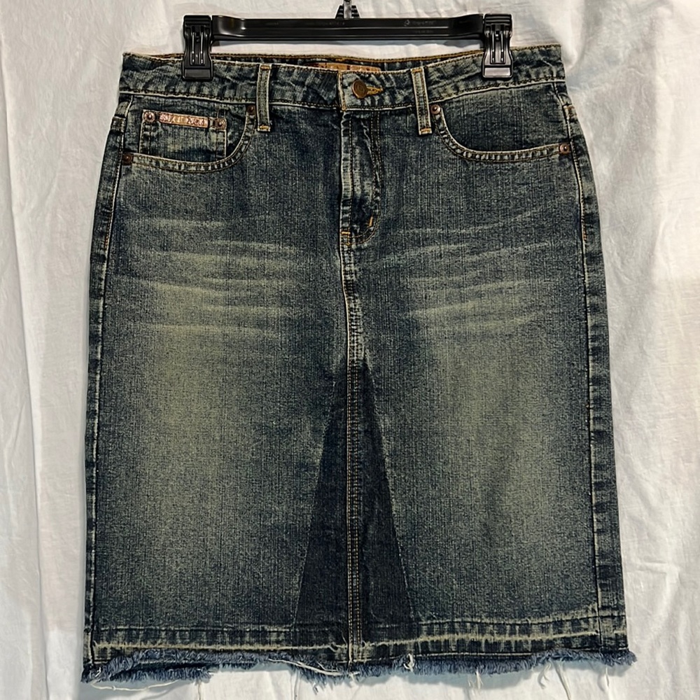 l.e.i. Brand Jean Skirt (Juniors size 9)